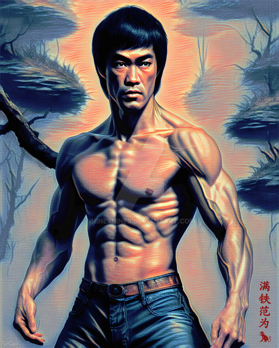 Bruce Lee Chinese Movie Theater Lobby Poster by nine9nine9 on DeviantArt