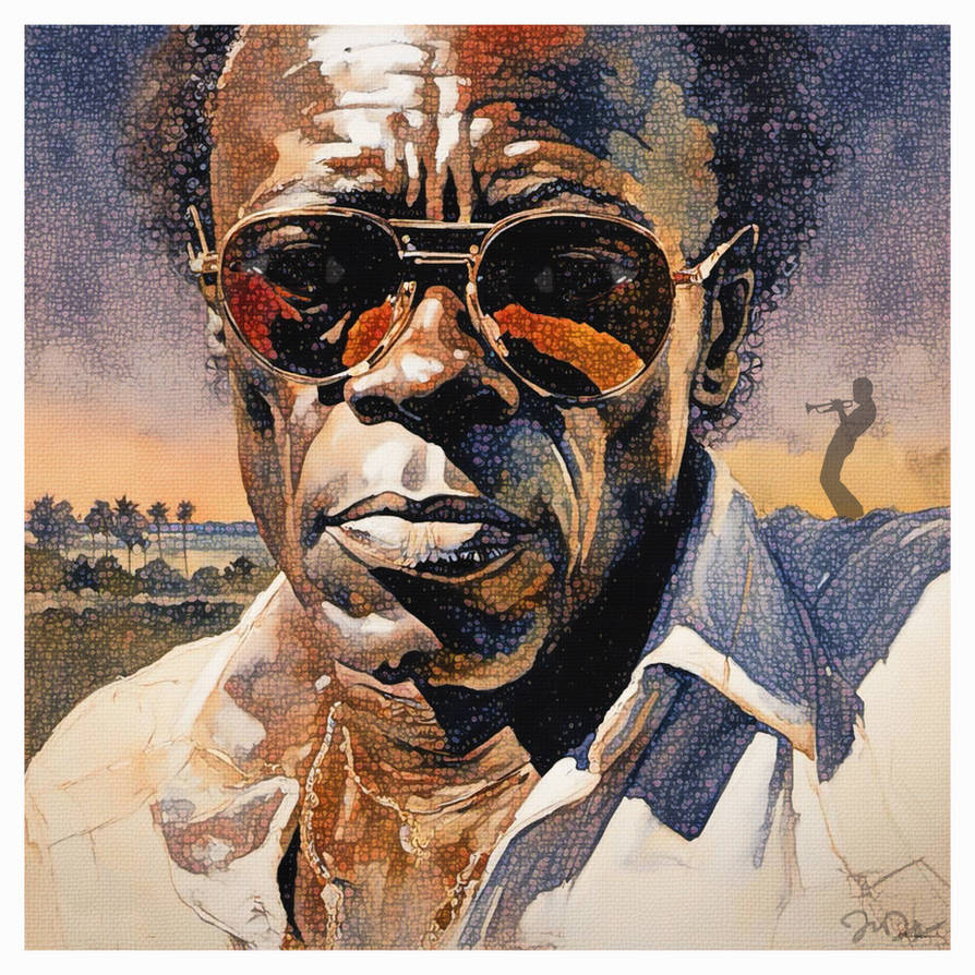 Miles Davis II by nine9nine9 on DeviantArt