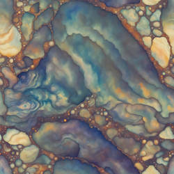 Low-Tide Abalone Shell Detail I