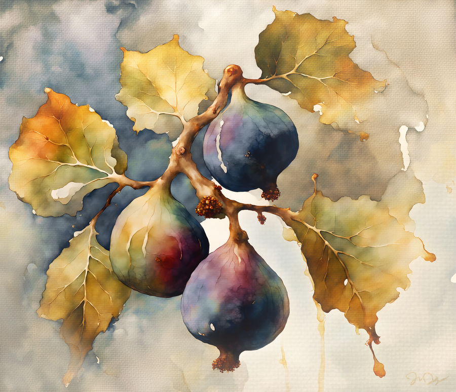 Fig Tree Vector Deviantart Fig Tree Afternoon by nine9nine9 on DeviantArt