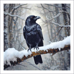 Winter Raven
