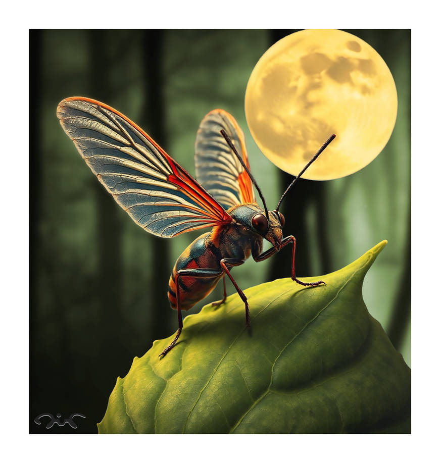 Avatar Insects Luminous Forest Insect Under A Full Moon by nine9nine9 on DeviantArt