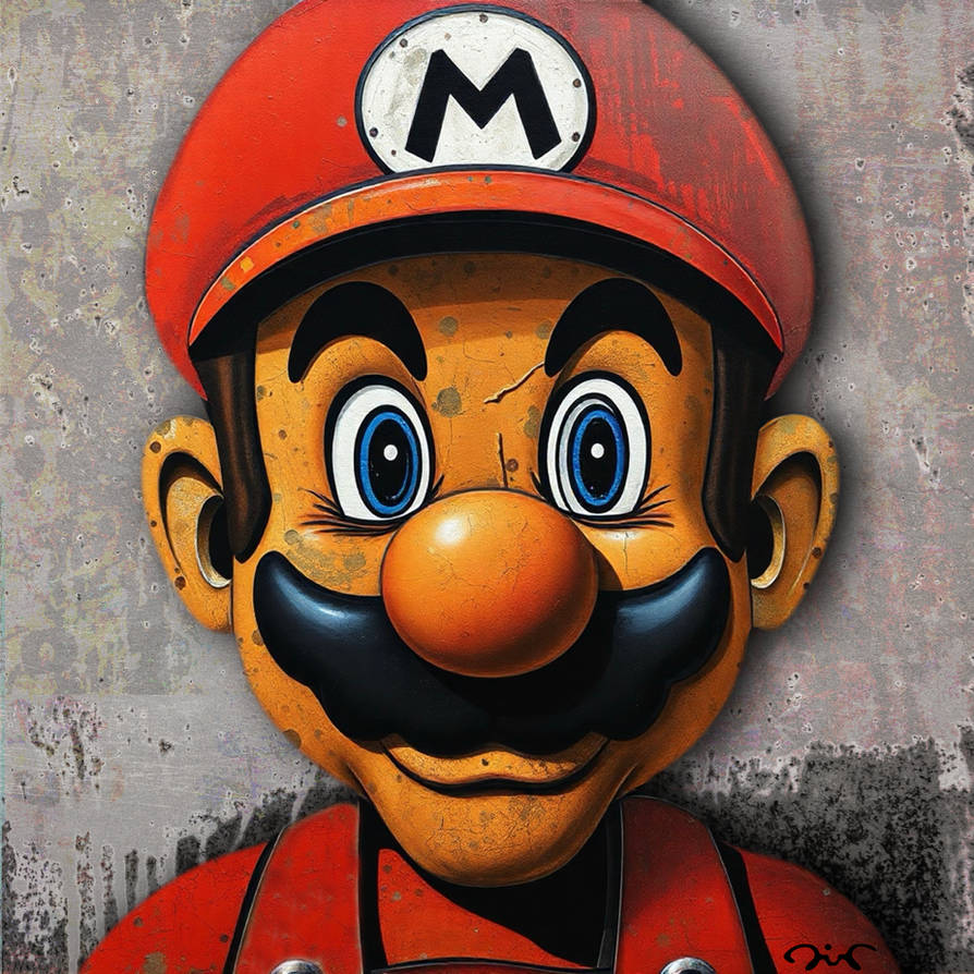 Mario Signage by nine9nine9 on DeviantArt
