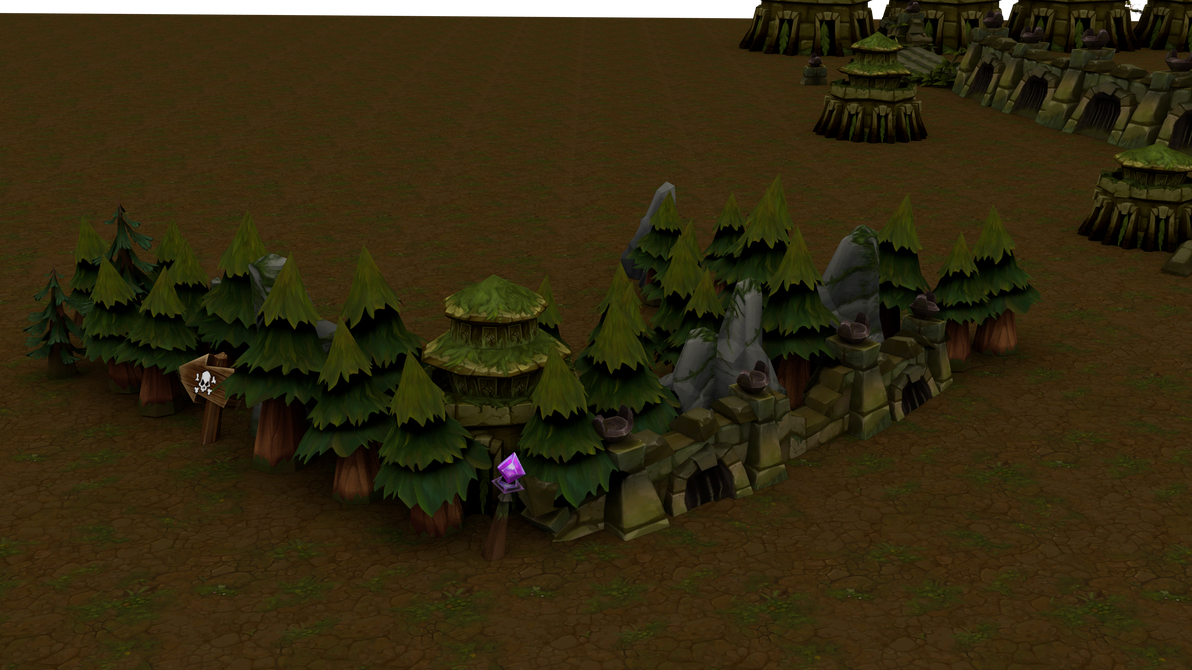 Old Summoner's Rift reconstruction by IvarGonza on DeviantArt
