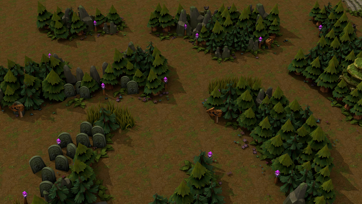 Old Summoner's Rift reconstruction North Jungle by IvarGonza on DeviantArt