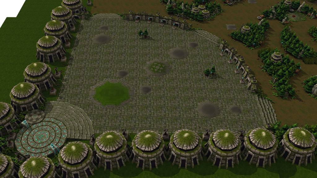 Old Summoner's Rift reconstruction Blue Base WIP by IvarGonza on DeviantArt