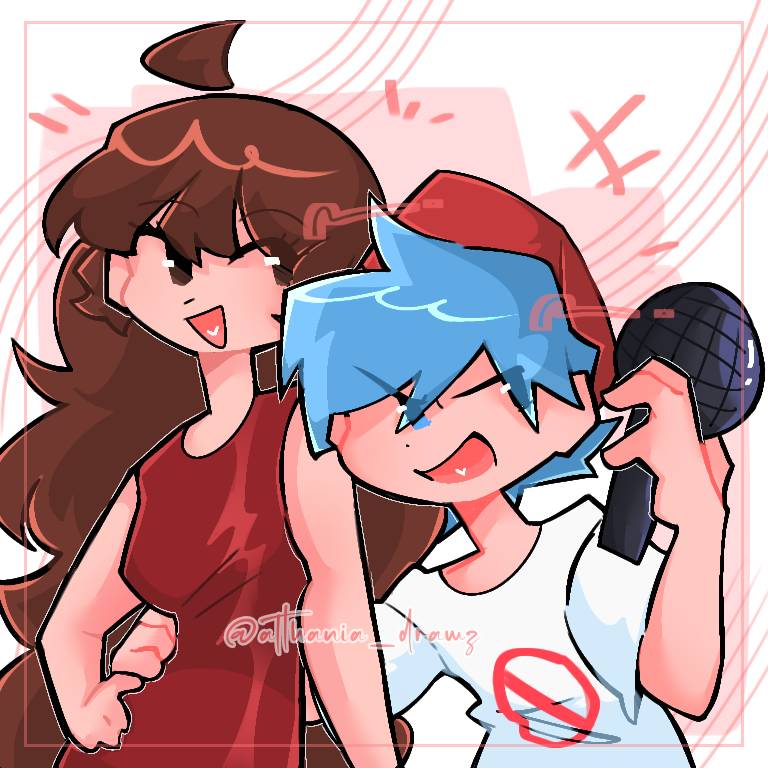 Our favorite couple FNF by AlthaniaDrawz on DeviantArt Our favorite couple FNF by AlthaniaDrawz on DeviantArt