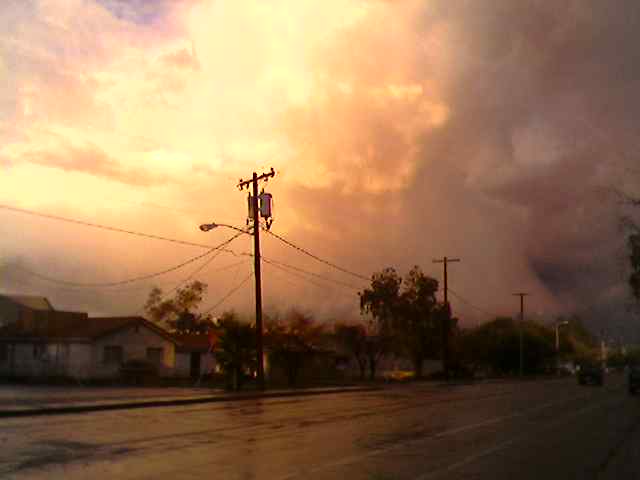 Rain Clouds over Tempe, AZ