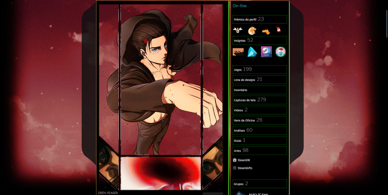 Eren Yeager Artwork Animated by masteronzinho on DeviantArt