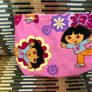 Handmade Dora the explorer snack pouch 