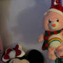 Vintage Santa Cheer Bear Care Bears plush 