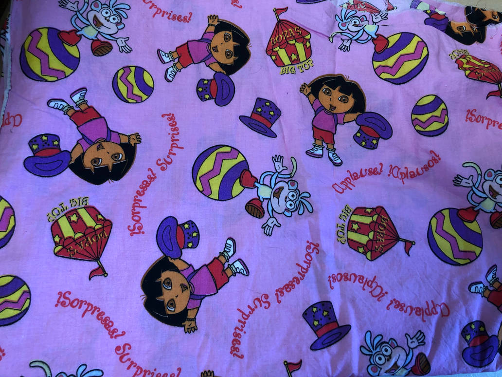 Dora Rug Vintage Dora the Explorer fabric by Lalaloopsy2525 on DeviantArt