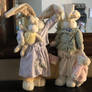 Vintage Easter bunnies 