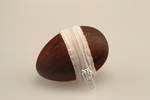 Zipper Egg - Walnut by Dreamcraft-Studios