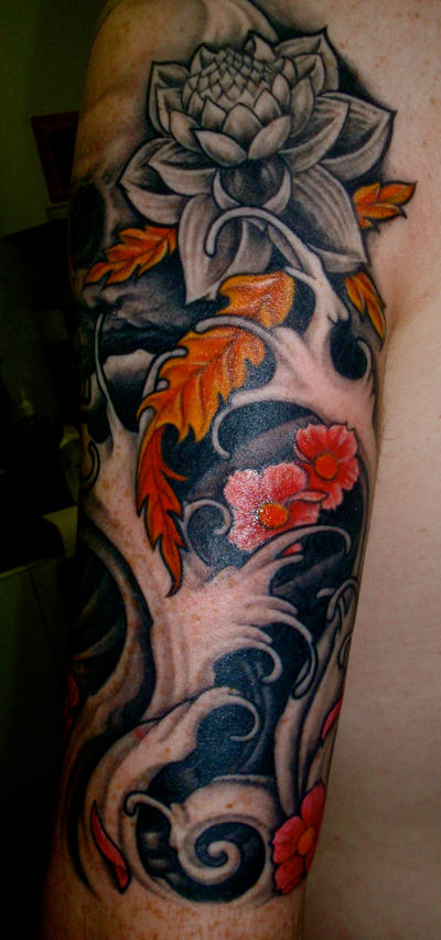 Japanese sleeve WIP 3 number 2