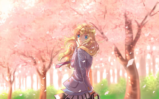 Shigatsu Wa Kimi No Uso - Kaori Miyazono Render by roxa1314 on DeviantArt