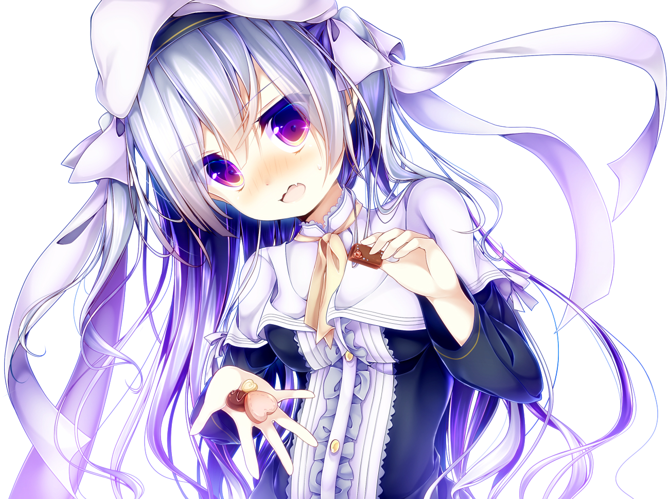 Cute chocolate anime girl by IIIJOK3RIII on DeviantArt Cute chocolate anime girl by IIIJOK3RIII on DeviantArt