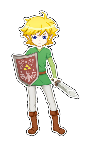 Link~ The Minish Cap by Braisse01