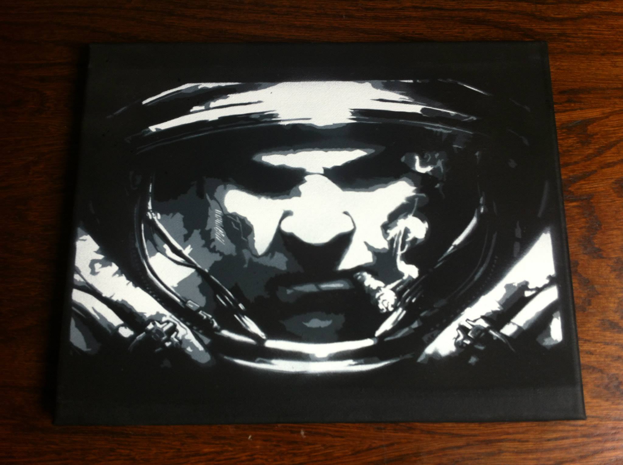 StarCraft 2 Marine Stencil