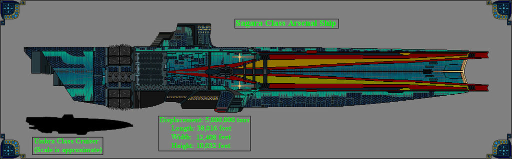 Sagara Class Arsenal Ship by GratefulReflex on DeviantArt