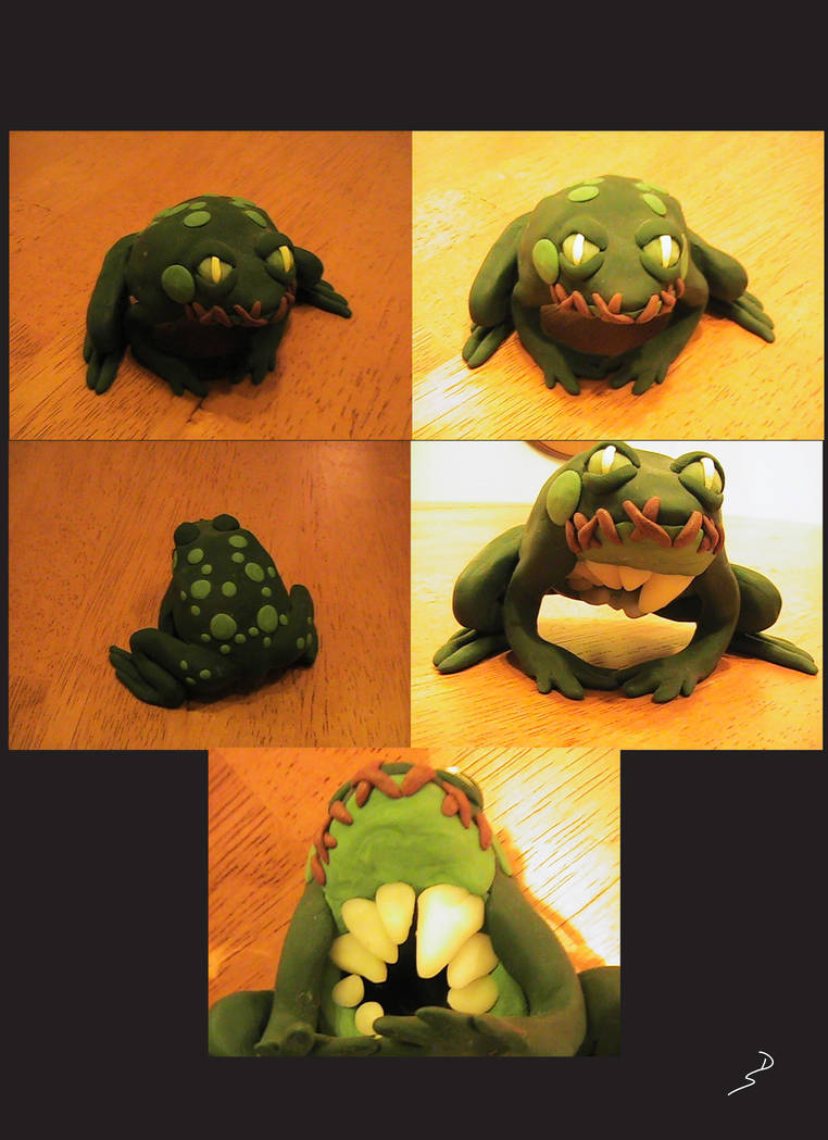 Creepy Frog by jamescolegrade on DeviantArt