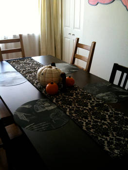 My halloween table
