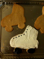 roller skate cookies