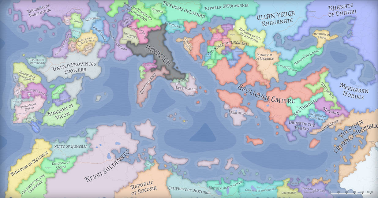 The Project: Map by BeautifulAI on DeviantArt