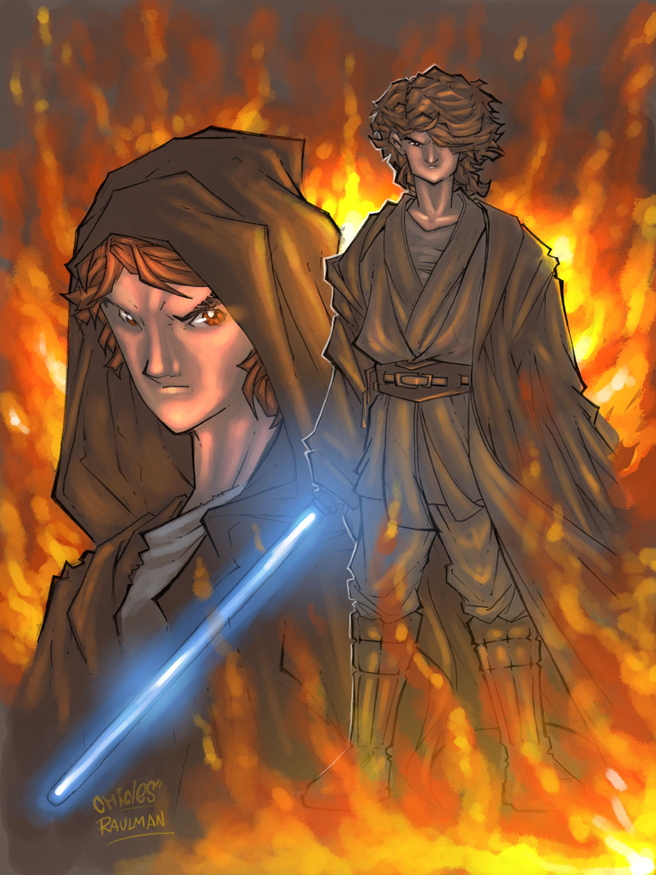 Anakin Color Sketch