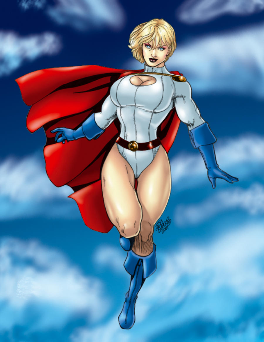 powergirl by Tom Burgos