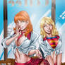 Fairchild and Supergirl by Ed Benes