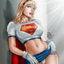 Supergirl in the wall by Renato camilo