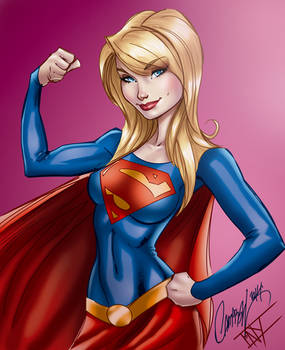 Supergirl Power by J.Scott Campbell