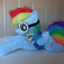 mlp plush Rainbow Dash Wonderbolt