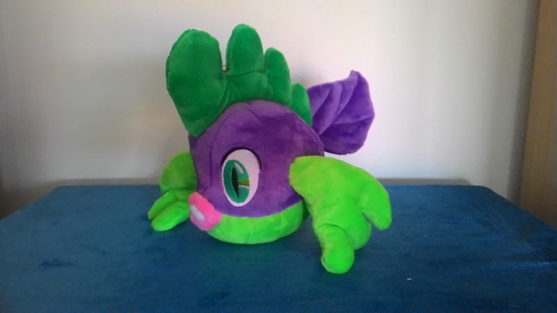 mlp plush-Spike plush-seapony