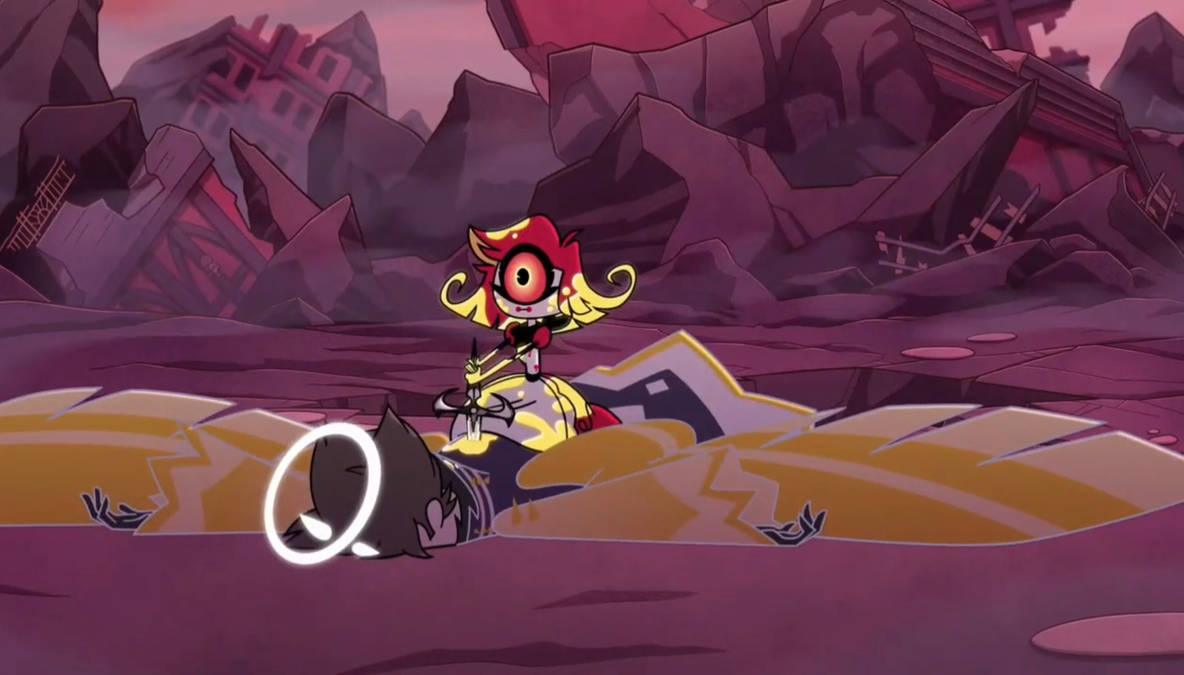 Adam Is Finally Dead Hazbin Hotel By Snakegreen On Deviantart