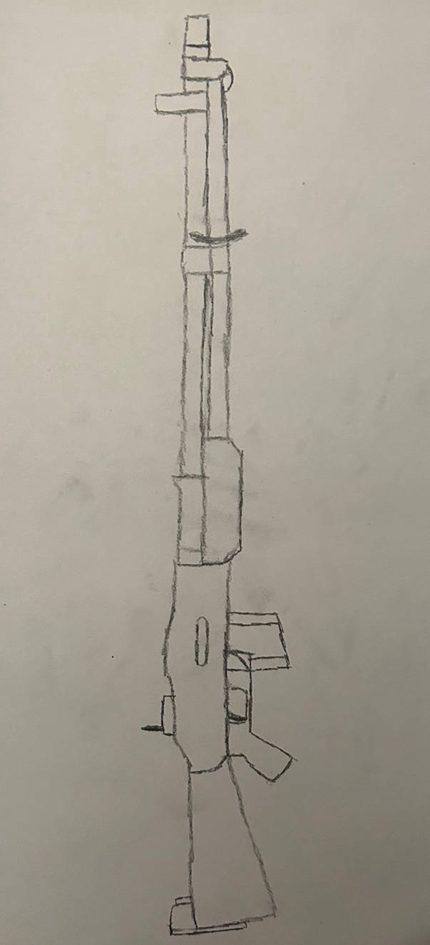 Automatic rifle (Fallout) by snakegreen on DeviantArt