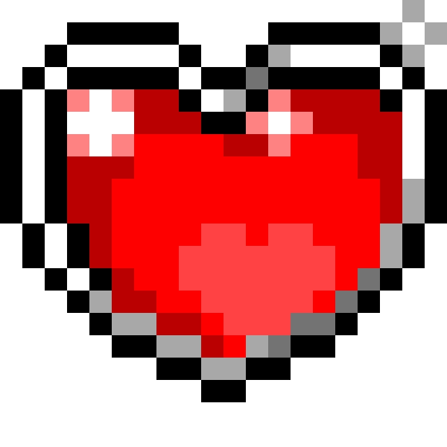 Cute Pixel Art Heart Gif by AtsujiChan on DeviantArt