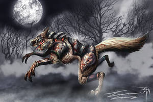 Happy Holloween warewolf