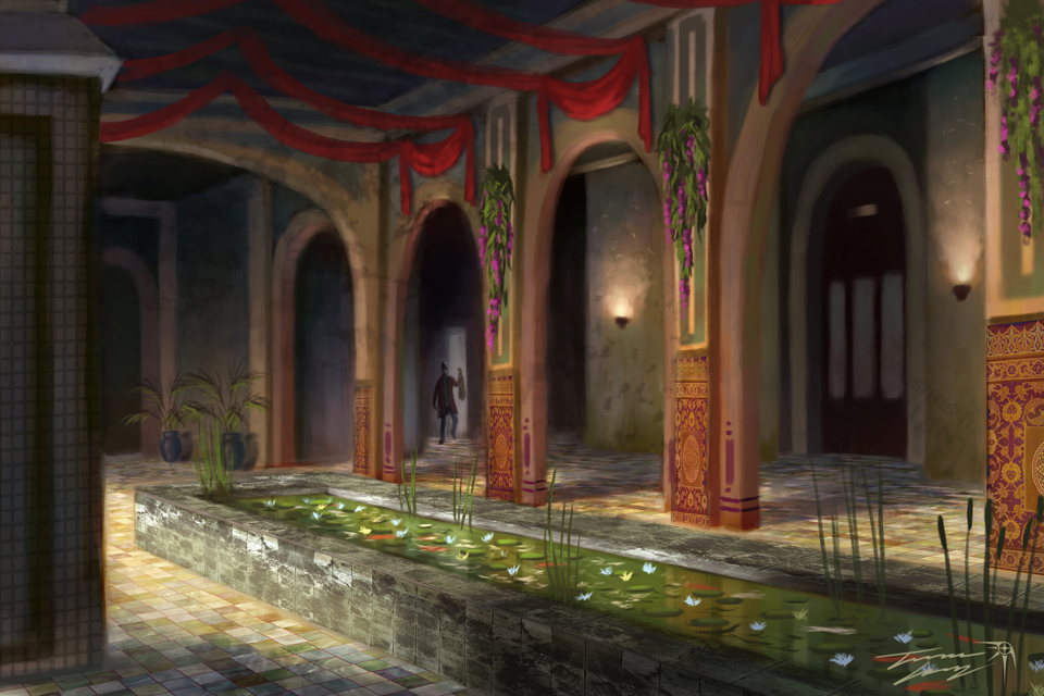 Mudejar interior by RavenseyeTravisLacey