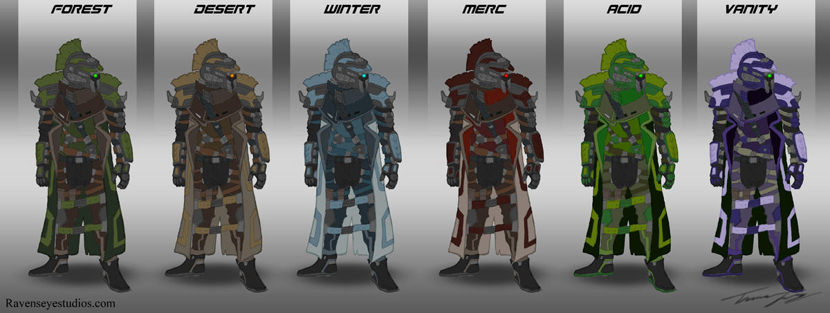 Commander Armor Set by RavenseyeTravisLacey on DeviantArt