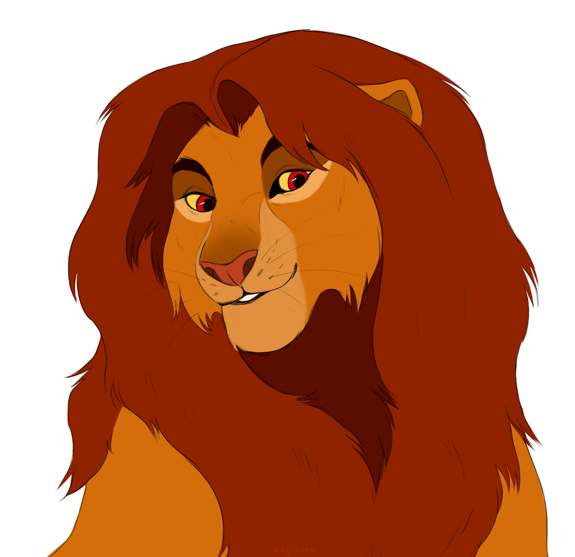 Simba by BLXTDXMEK on DeviantArt