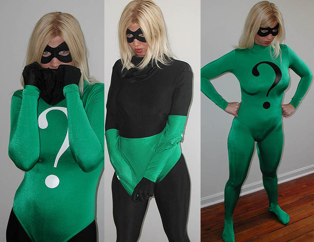 Riddler with Chloe by darkshadevillain on DeviantArt