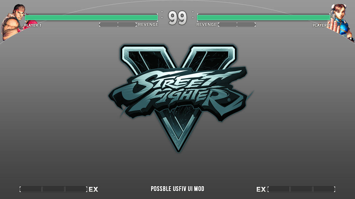 Street Fighter 5 Style HUD! [Ultra Street Fighter IV] [Mods]