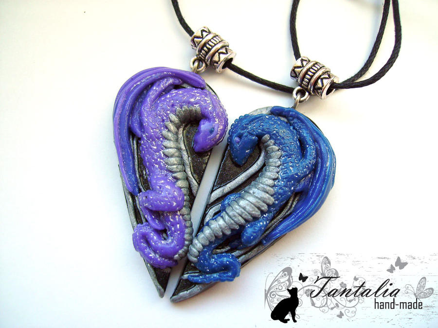 Pendants for the lovers 'Eternal love'