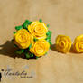 Set Yellow Roses