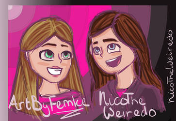 15 - Pinkness? -Me and ArtByFemke