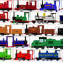 BSAU: Skarloey Railway Fleet