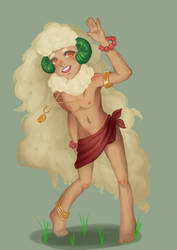 Whimsicott Gijinka