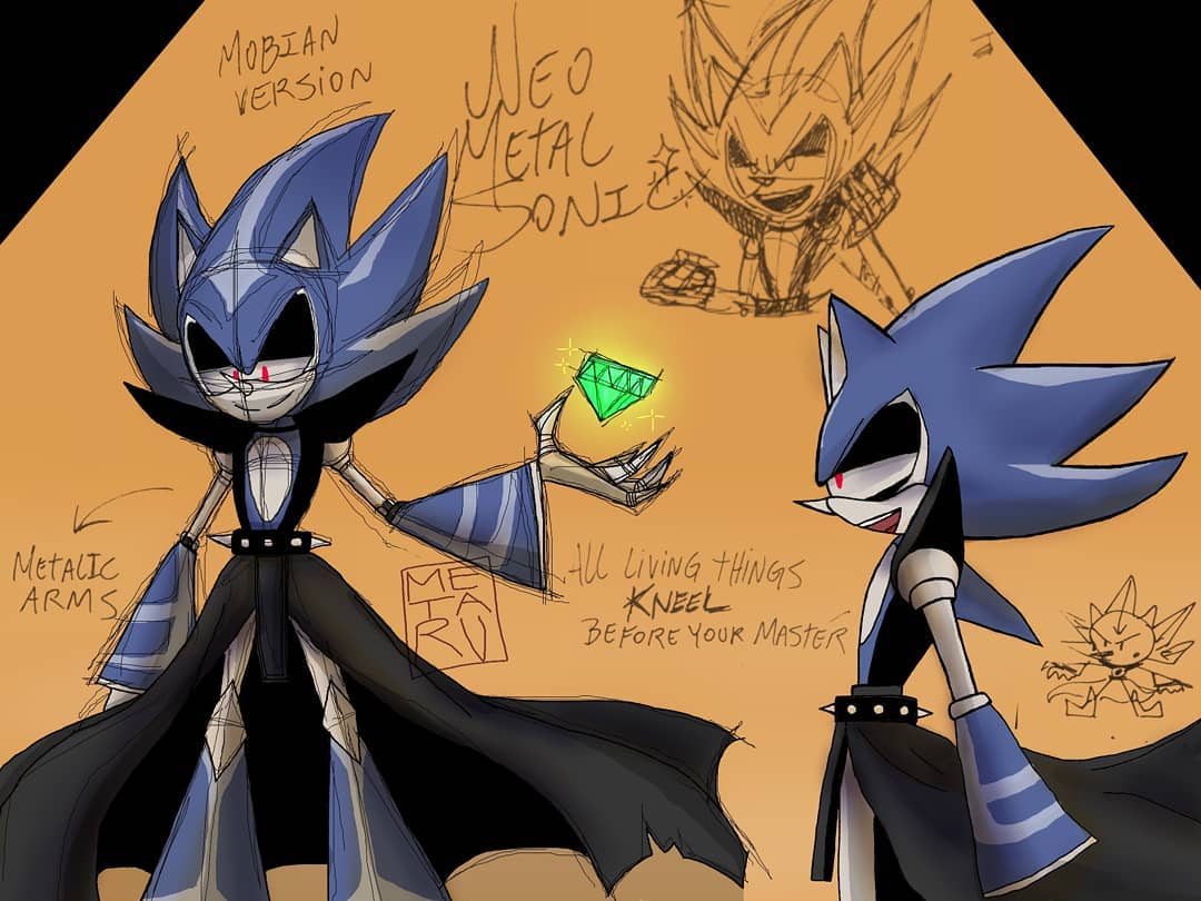 Neo Metal Sonic Organic Form by metaruuu on DeviantArt